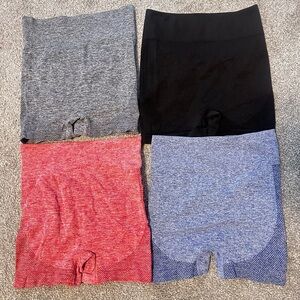 Women's Multi-Color Shorts Set